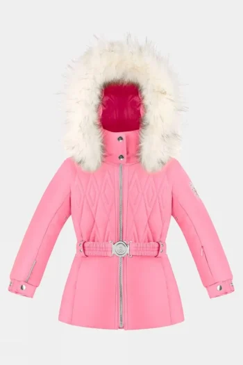 Hot Poivre Blanc Girls Mini Rose Jacket