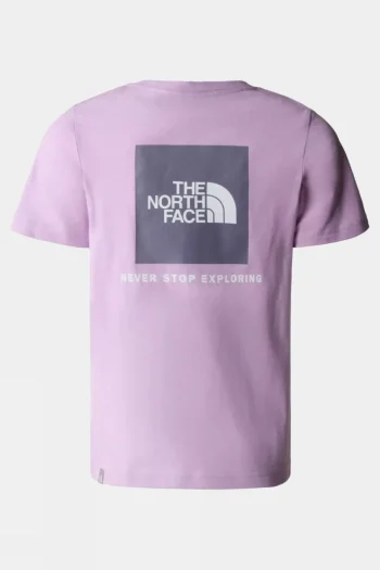 New The North Face Girls Relaxed Redbox Tee