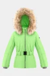 Clearance Poivre Blanc Girls Rose Ski Jacket +14