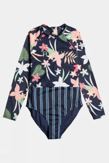 Clearance Roxy Girls Vacay For Life Onesie Swimsuit