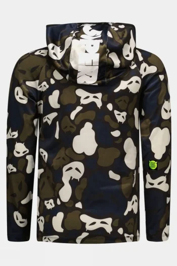 Fashion SuperRebel Kids Dunk Hooded Half Zip Fleece