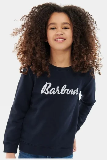 Fashion Barbour Kids Otterburn Crew Sweatshirt