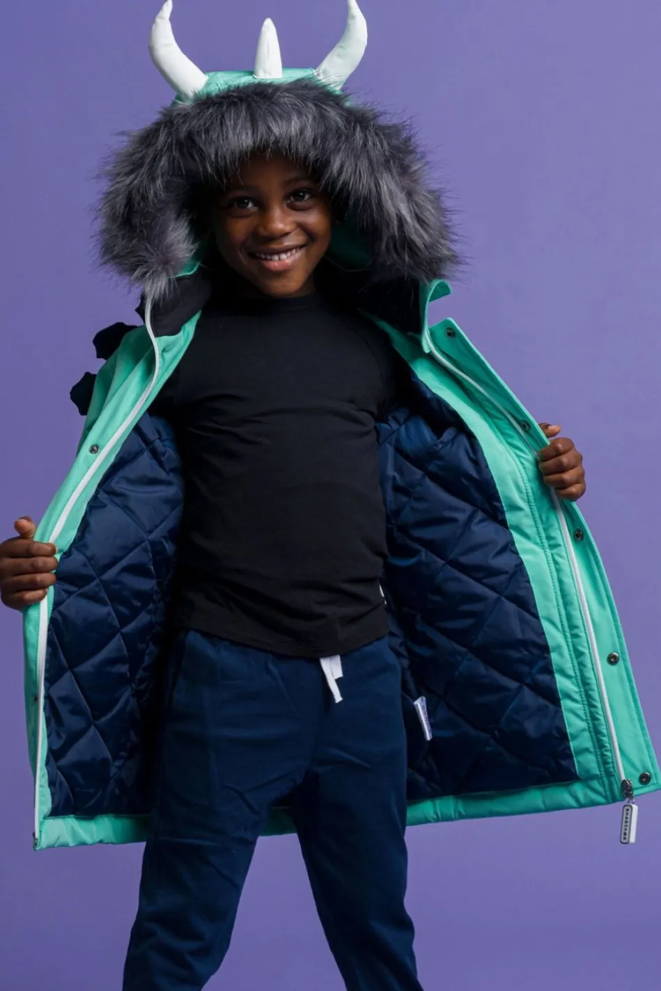 kids-spike-the-dino-winter-jac-KEzbeTld-7.webp Sale Roarsome Kids Spike The Dino Winter Jacket