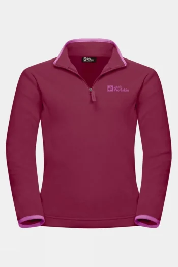 Best Jack Wolfskin Kids Taunus Half Zip Fleece