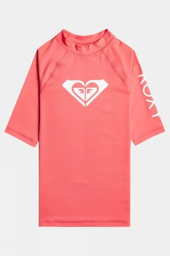 Outlet Roxy Kids Wholehearted Short Sleeve Rash Vest