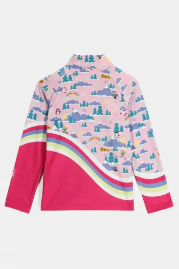 New Spyder Mini Kids Reflect Half Zip Top