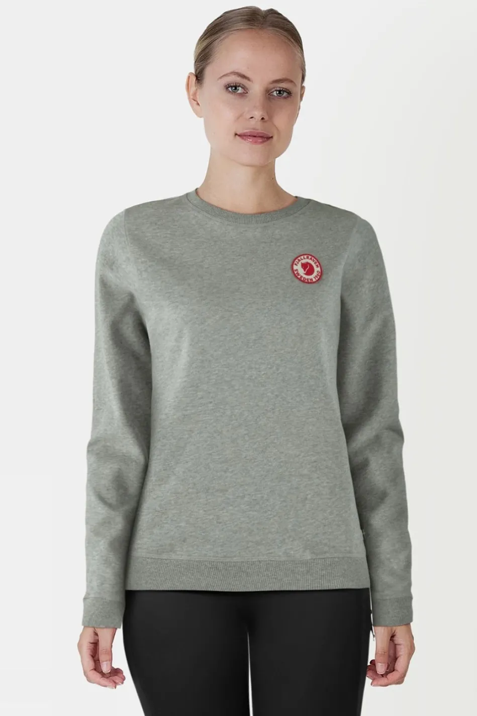 womens-1960-logo-badge-sweater-FeGFJKRD-2.webp Hot Fjallraven Womens 1960 Logo Badge Sweater