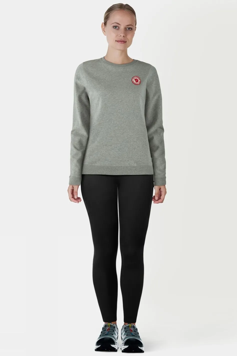 womens-1960-logo-badge-sweater-FeGFJKRD-3.webp Hot Fjallraven Womens 1960 Logo Badge Sweater