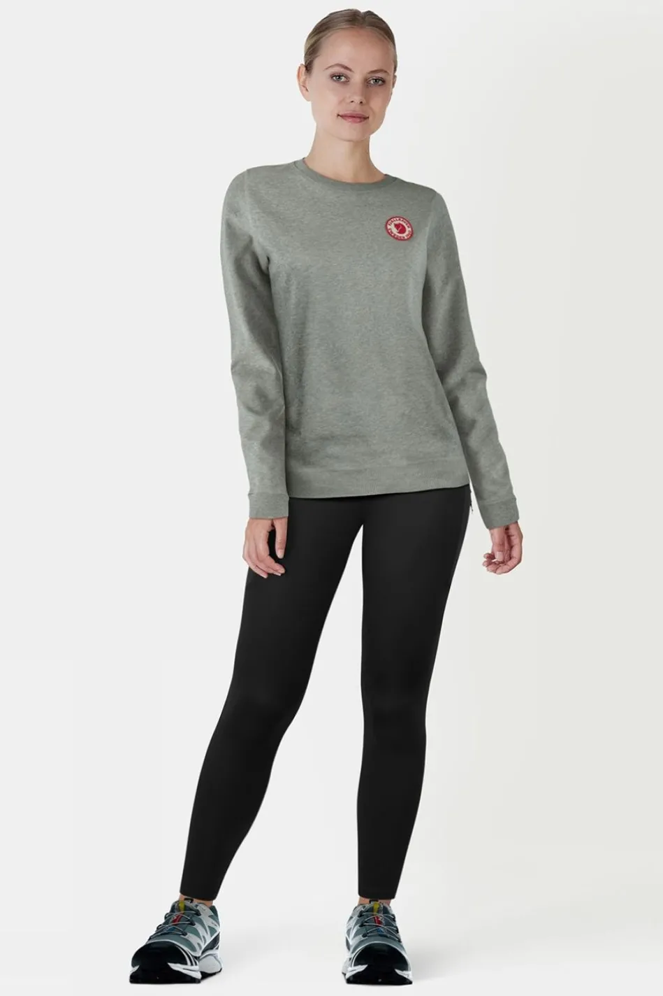 womens-1960-logo-badge-sweater-FeGFJKRD-4.webp Hot Fjallraven Womens 1960 Logo Badge Sweater