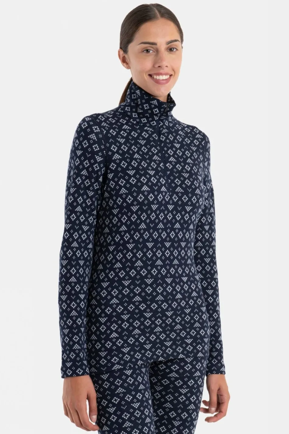 womens-260-vertex-long-sleeve-bfomZAYB-0.webp Online Icebreaker Womens 260 Vertex Long Sleeve Half Zip Baselayer - First Snow