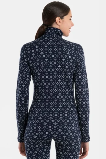 Online Icebreaker Womens 260 Vertex Long Sleeve Half Zip Baselayer - First Snow