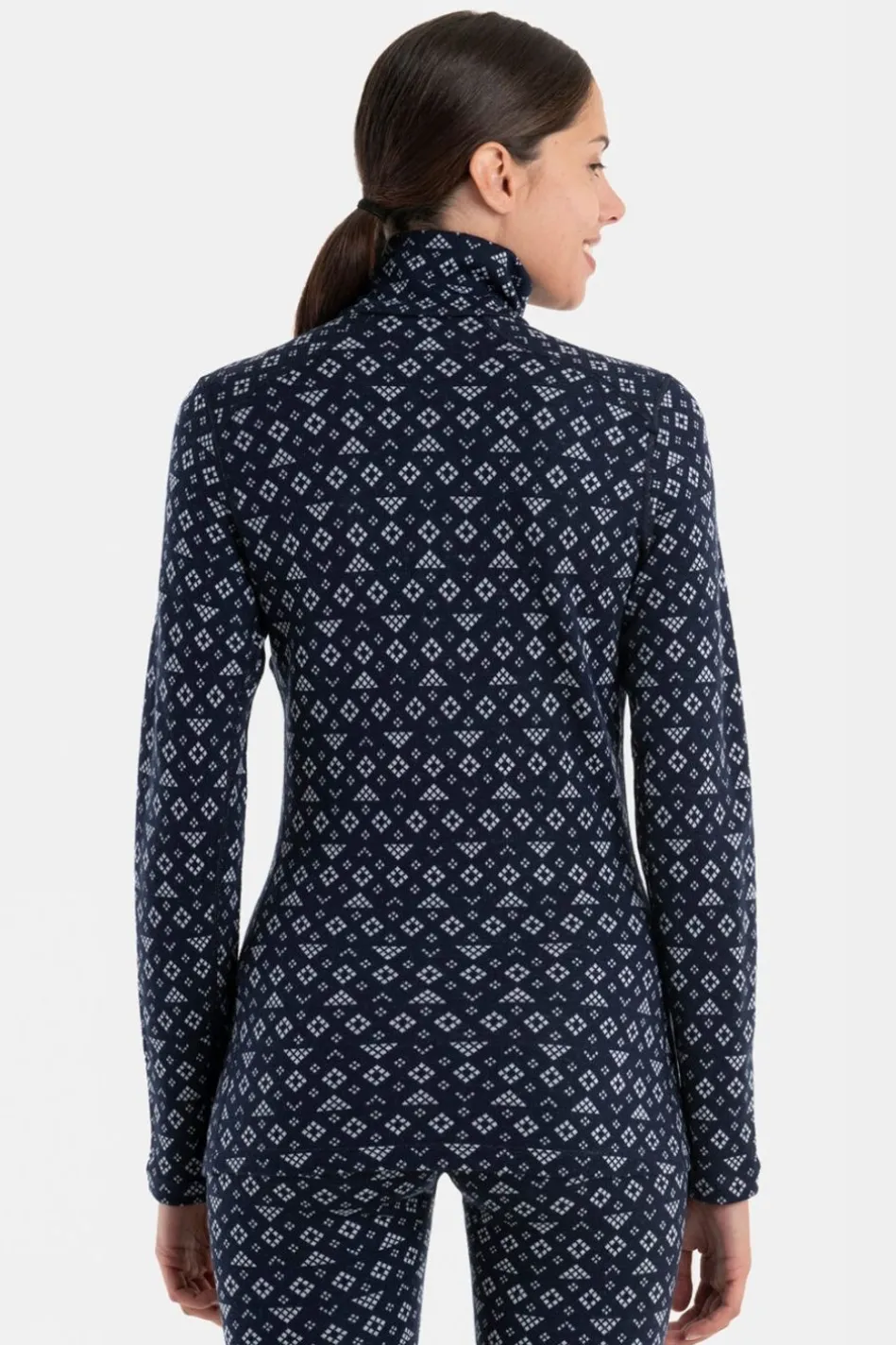 womens-260-vertex-long-sleeve-bfomZAYB-1.webp Online Icebreaker Womens 260 Vertex Long Sleeve Half Zip Baselayer - First Snow