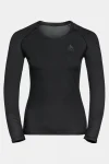 New Odlo Womens Active F-Dry Light Eco Long Sleeves Baselayer Top