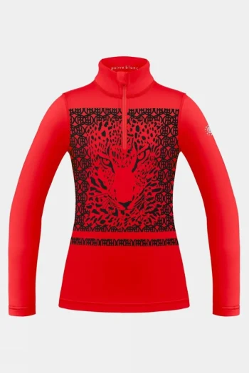 Clearance Poivre Blanc Womens Aleksandria Leopard Layer Fleece