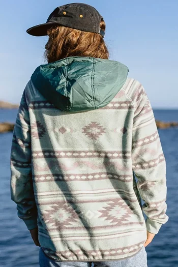 Sale Passenger Womens Alexander Recycled Polar Hooded Fleece