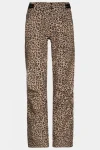 Discount Protest Womens Angle 20 Leopard Print Snow Pants