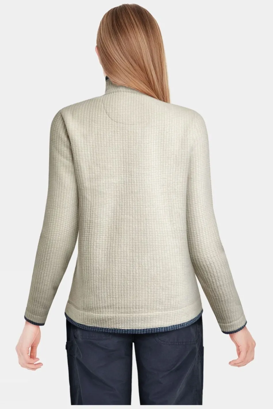 womens-beyonce-eco-14-zip-grid-zisQGDLT-3.webp Sale Weird Fish Womens Beyonce Eco 1/4 Zip Grid Fleece