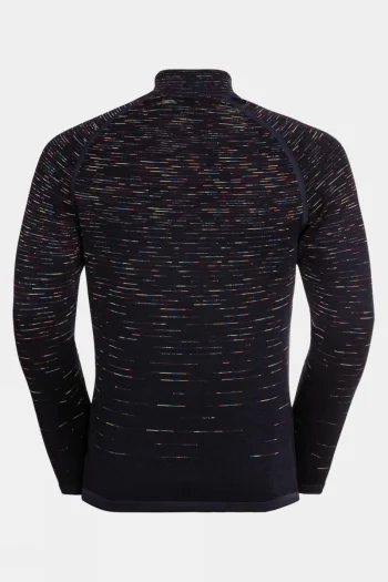 Online Odlo Womens Blackcomb Eco Bl Turtle Neck Long Sleeve Half Zip Top