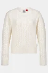 Outlet Musto Womens Cable Knit Crew Neck Jumper