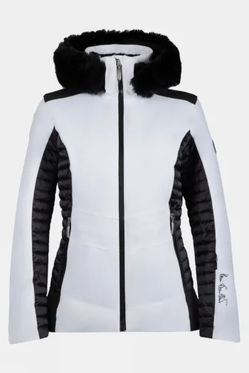 Best Henri Duvillard Womens Camille Faux Fur Ski Jacket