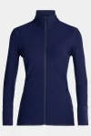 Fashion Icebreaker Womens Descender Long Sleeve Zip Top