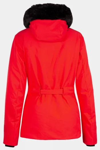 Sale Henri Duvillard Womens Edith Faux Fur Ski Jacket