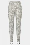 Hot Bogner Womens Elaine Zebra Print Pant