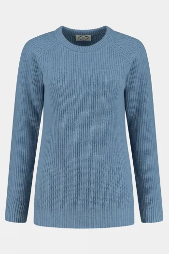 Hot Blue Loop Originals Womens Essential Sweater