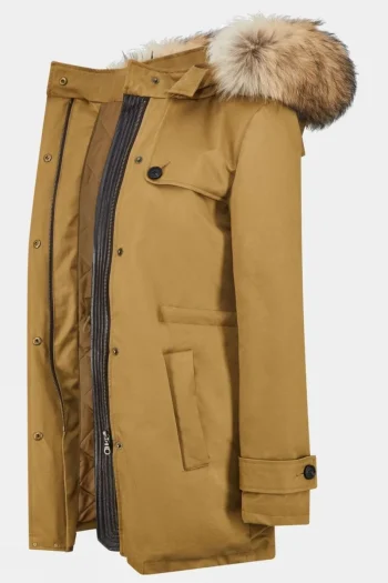 Hot Troy London Womens Faux Fur Parka Jacket
