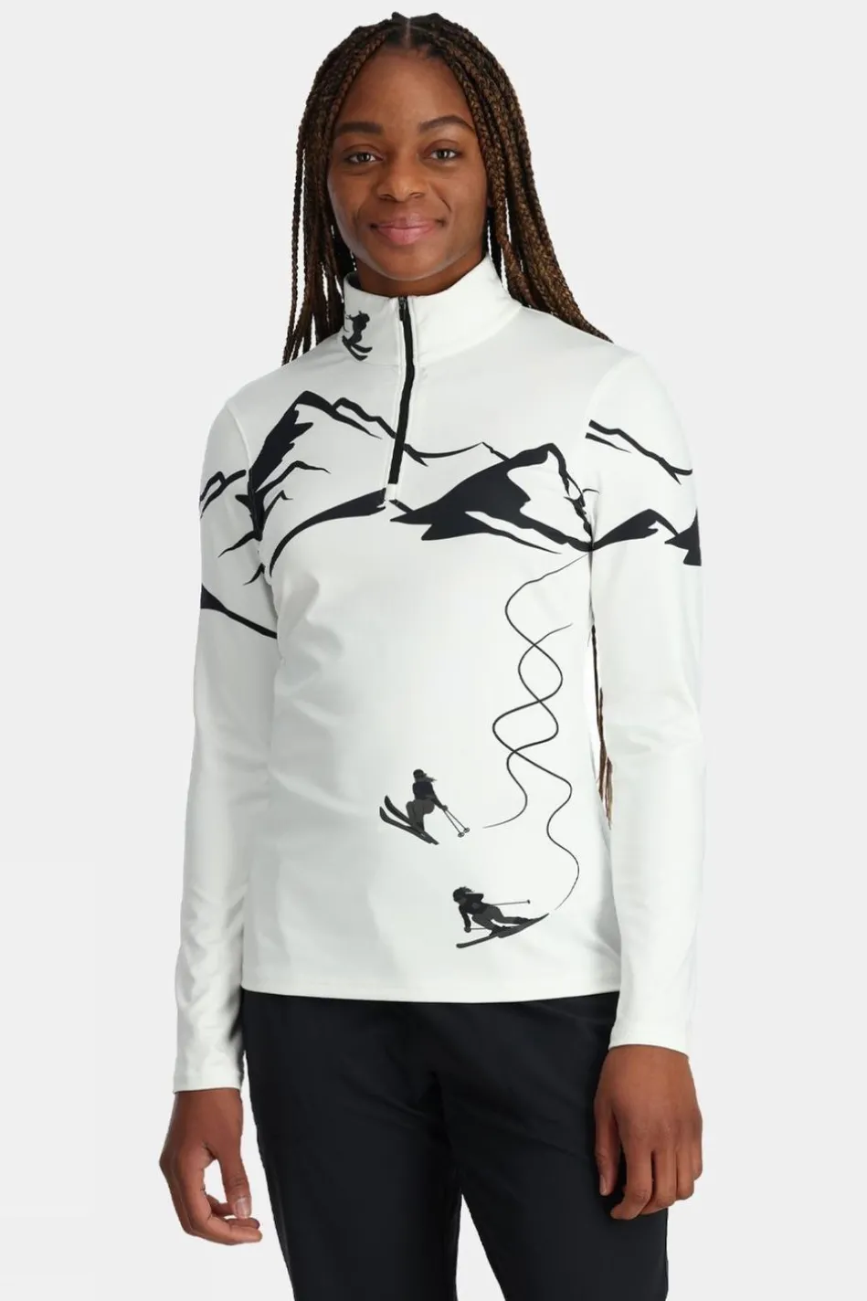 womens-figure-8-half-zip-base-OJLahHsj-0.webp New Spyder Womens Figure 8 Half Zip Base Layer