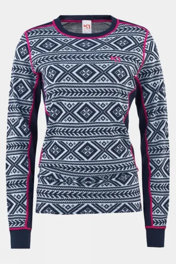 New Kari Traa Womens Floke Crew Top