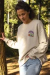 Clearance Passenger Womens Friday Collective Recycled Cotton Oversized Sweatshirt