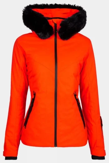 Hot Degre 7 Womens Geod Faux Fur Jacket