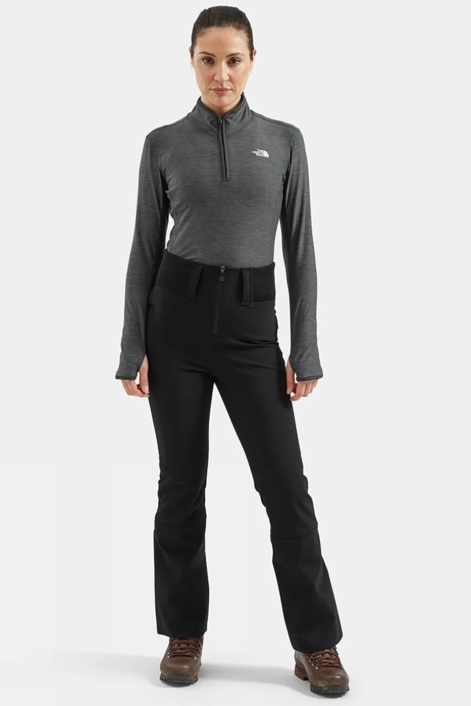 womens-high-waist-softshell-sk-AoIEENos-2.webp Discount Poivre Blanc Womens High Waist Softshell Ski Pants