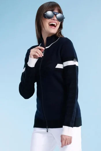 Clearance Poivre Blanc Womens Kathryn Knit Ski Jacket