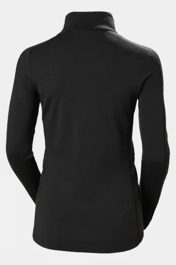 New Helly Hansen Womens Lifa Merino Lightweight 1/2 Zip Fleece
