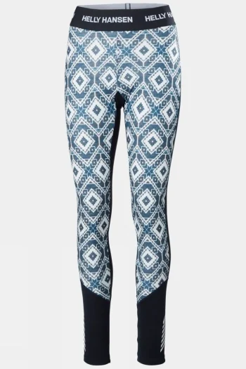 Fashion Helly Hansen Womens Lifa Merino Midweight Graphic Baselayer Leggings
