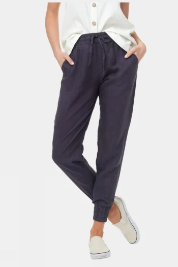 New Tentree Womens Linen Thruline Pants