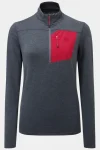 New Mountain Equipment Womens Lumiko Zip Fleece Top