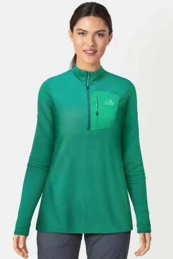New Mountain Equipment Womens Lumiko Zip Fleece Top