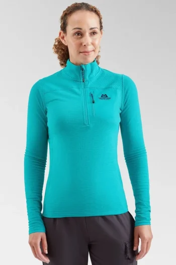 Clearance Mountain Equipment Womens Lumiko Zip Fleece Top