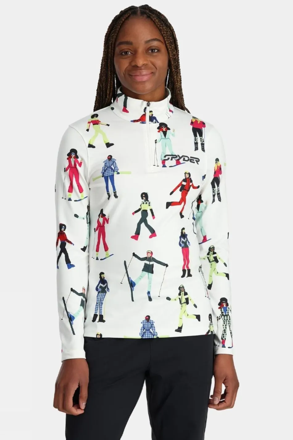 womens-march-half-zip-base-lay-rkZhbKqR-0.webp Hot Spyder Womens March Half Zip Base Layer