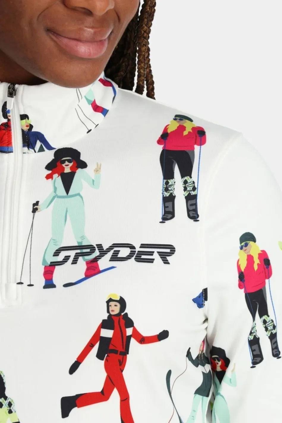 womens-march-half-zip-base-lay-rkZhbKqR-3.webp Hot Spyder Womens March Half Zip Base Layer