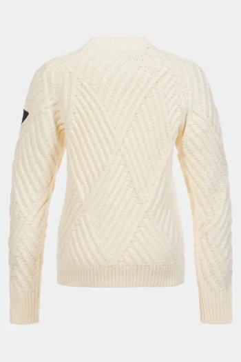 New Musto Womens Marina High Crew Neck Knit Jumper