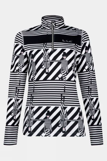 Online Henri Duvillard Womens Mona Quarter Zip Fleece Top