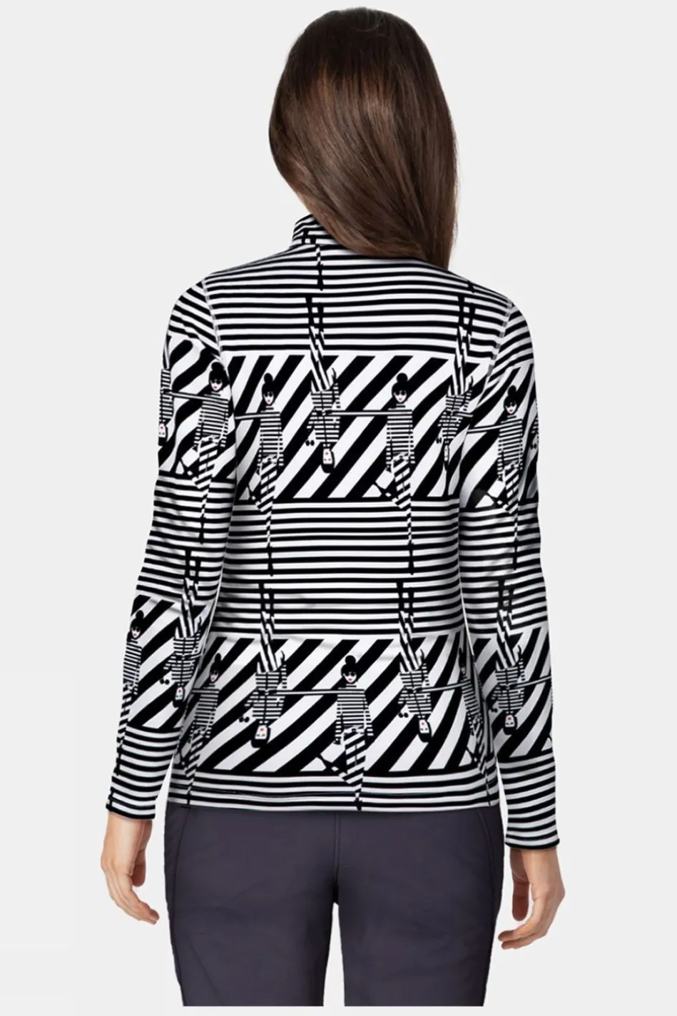 womens-mona-quarter-zip-fleece-LwNhGKEN-3.webp Online Henri Duvillard Womens Mona Quarter Zip Fleece Top