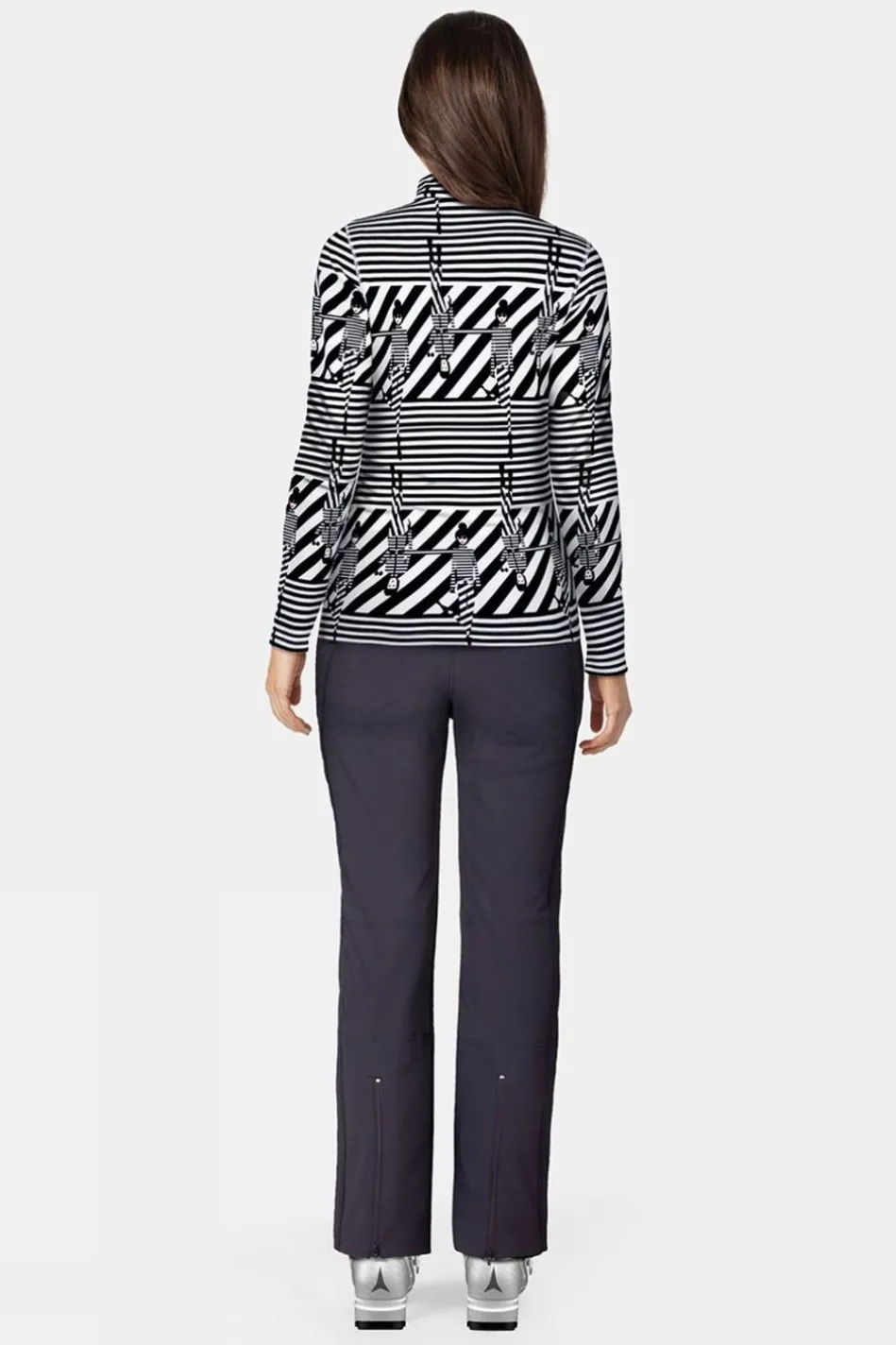 womens-mona-quarter-zip-fleece-LwNhGKEN-5.webp Online Henri Duvillard Womens Mona Quarter Zip Fleece Top