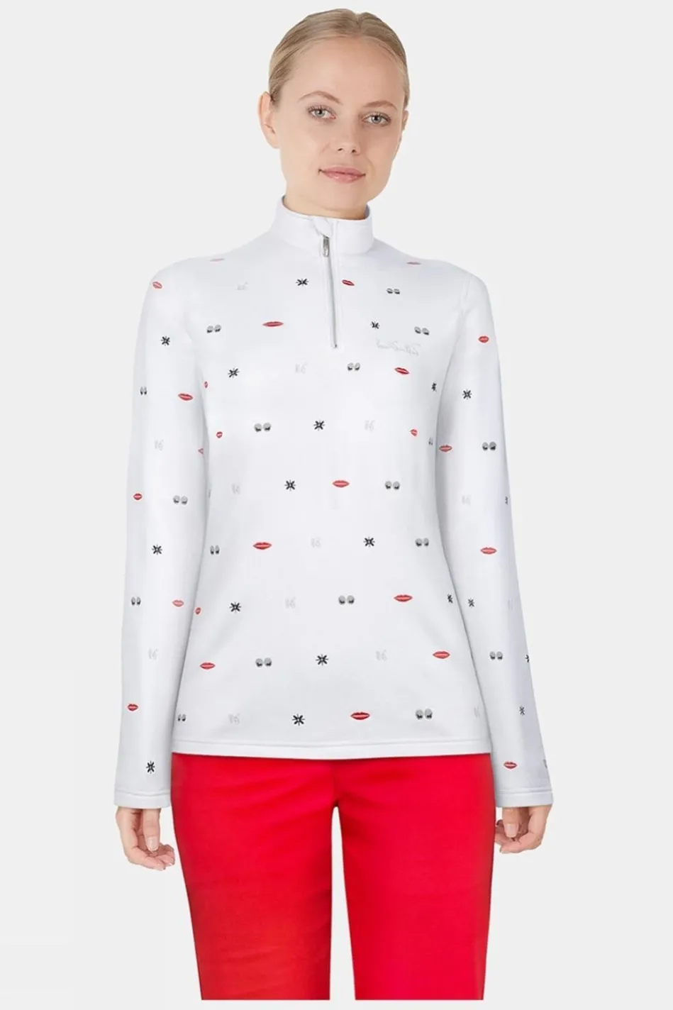 womens-morgane-quarter-zip-fle-MmYEWmtC-2.webp Discount Henri Duvillard Womens Morgane Quarter Zip Fleece Top