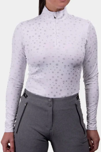 Fashion Kjus Womens Motion Print Half-Zip Fleece