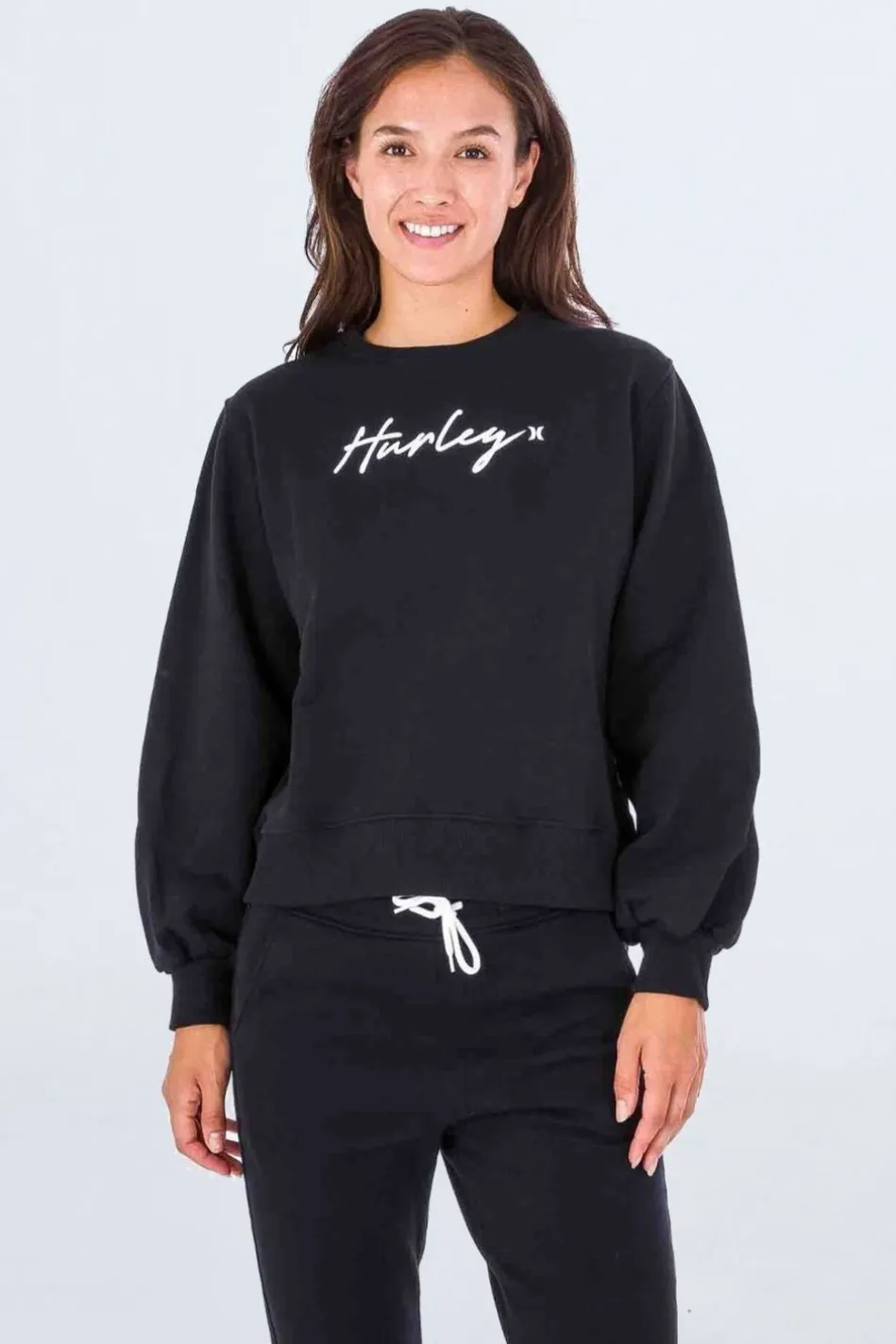 womens-oceancare-oo-script-cre-rctxXKnz-0.webp Hot Hurley Womens Oceancare O&O Script Crew Sweatshirt